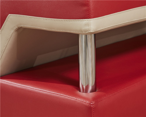 L Vorm Leren Woonlandschap Bank Bekleding Zit Hoekbank Bank Woonkamer