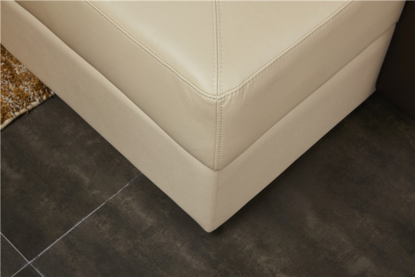 Hoekbank L-vorm Bank Bankstel Woonlandschap Leren bankstel