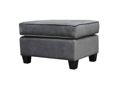 Zitpoef Krukje Poef Poef Zitpoef Voetenbank Ottoman Fluweel 75x53cm