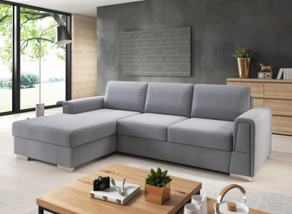 Woonlandschap hoekbank L-vorm Bank Design Bankstel Stof Decoratie Modern