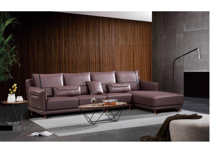 Italiaans design hoekbank zitkussen hoek set bankstellen hoekleer