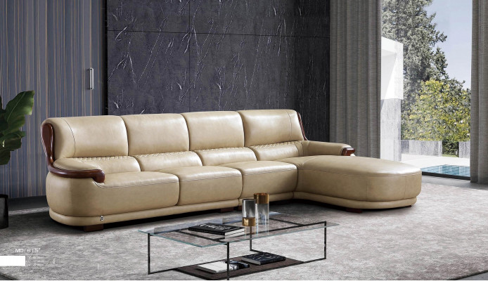 Eckbank Sofa Bank Ontwerper Bekleding Zithoek Leren Bankstel Wonen