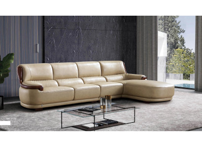 Eckbank Sofa Bank Ontwerper Bekleding Zithoek Leren Bankstel Wonen