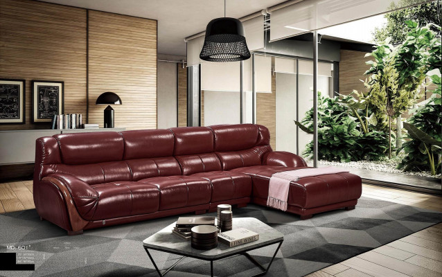 Eckbank Lederbekleding Zitsbank Woonkamerset Landschapbankstellen
