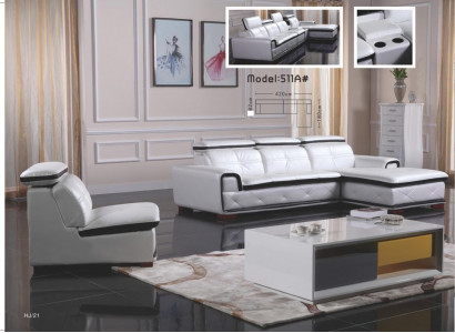 Beklede leren bank hoekbank zitplaats woonkamer landschap banken nieuw hoek.