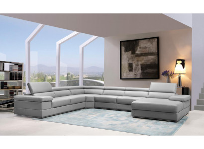 Leren bank bank woonlandschap hoekbank hoekbank ontwerp modern bankstel 1530B