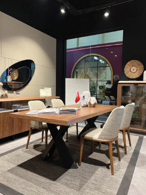 Eettafel Tafel Hout Meubel Ontwerp Eetkamer Tafels Ontwerp Houten Tafel 220x100cm