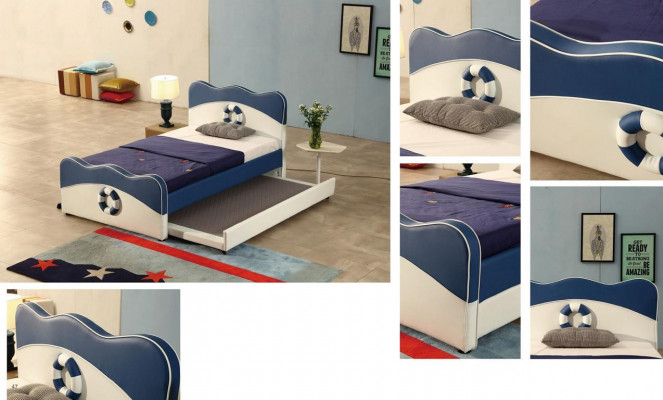 Kinderbed Bed Kussen Bedden Luxe Hotel Jeugd 3D XXL Groot 120 / 150x200cm Nieuw