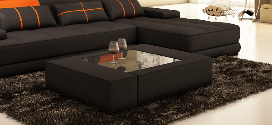 Luxe glazen tafel: Moderne bijzettafel voor in de woonkamer - Kindveilig