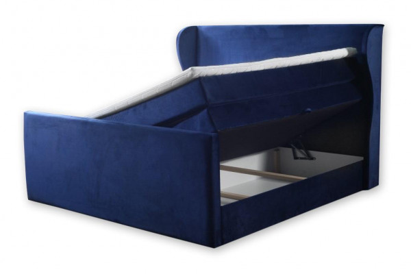 Bed tweepersoonsbed slaapkamer fluweel gestoffeerd bed design meubels bekleding