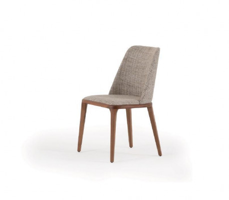 Luxe eetkamerstoel ontwerpstoele houten houten stoel meubels stijl modern