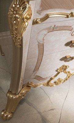 Ontwerp slaapkamer compleet set bed nachtkastje dressoir nieuw Italië 6 delige sets.