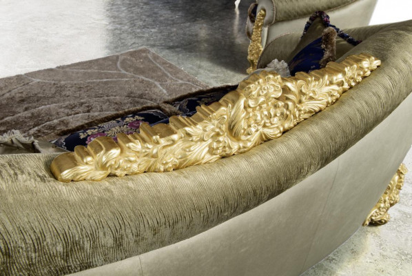 Bank Bank Fluweel Bekleding Stoel 3+1+1 Zits Design Bankstellen Banken Hout Nieuw Set
