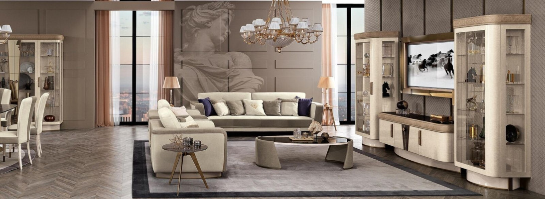 Bankstel 3+1+1 zits set Designbanken Beklede banken Ontspan Modern Bank nieuw