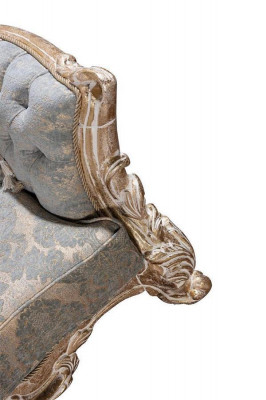 Fauteuil Oorfauteuil Chesterfield Stoel Zitkussen Bank Lounge hout Luxe Nieuw