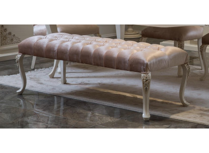 Hocker Bekleding Zitontwerp Textiel Relax Luxe Zitbank Stof Chesterfield