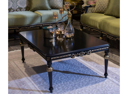 Zwarte salontafel Salontafels Woonkamer Houten tafel Bijzettafel Nieuw
