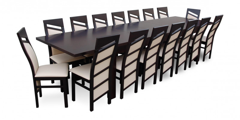 Ontwerp eetkamerset stoelenset tafel + 12 stoelen Eethoek sets Tafels Hout