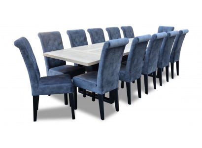 Eettafel Eetkamerset Eetgroep Klassieke Tafel 7-delig Set Stoel nieuw 6x Stoelen