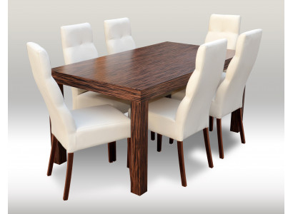 Ontwerper eettafel met 6 stoelen eetkamerset stoelen tafels