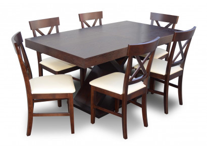 Eetkamertafel Ontwerp Commode Set Garnituur 7-delige Set Moderne Meubels Armstoelen