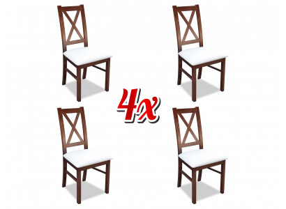 Groep stoelen textiel gestoffeerde stoelen set nieuw set 4x eetkamerstoel zitplaatsen nieuw