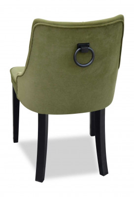 Fauteuil gestoffeerde stoel zonder armleuning luxe fauteuil stoel woonkamer nieuw