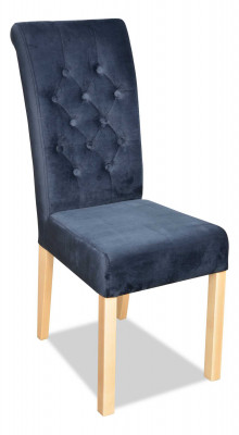 Fauteuil Stoel Eetkamer TV Lounge Textiel Stoel Modern Gestoffeerd Houten stoel