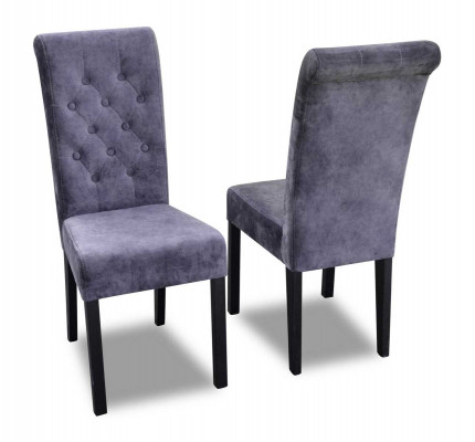 Fauteuil Stoel Eetkamer TV Lounge Textiel Stoel Modern Gestoffeerd Houten stoel