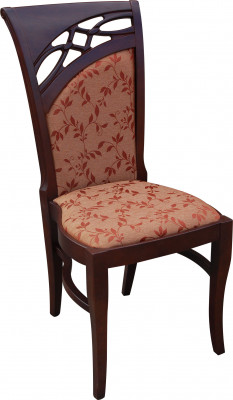 Luxe Design Beklede Stoel Stoelen Zit Hout Rug Kantoor Kantoor Eetkamer