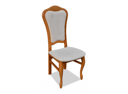 Stoel 1-zits fauteuil hout luxe meubelontwerp houten eetkamerstoel