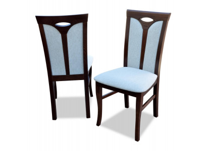 Eetkamer 1x Stoel Stoelen Bekleding Hout Moderne Ontwerper Armstoelen Zit Fauteuil