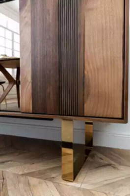 Sideboard Spiegel Kast Design Luxe Woonkamer Modern Set Dressoir 2-delig