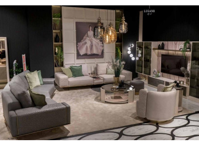 Sofa sets woonkamer 4+1+1 set bankstel Modern Design meubels