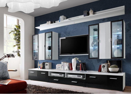 Woonwand TV-standaard Luxe TV-standaard Hout Modern Design Woonkamer
