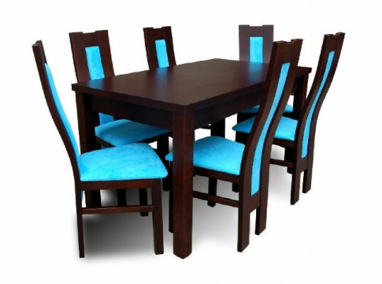 Eettafel + 6 Stoelen Eetkamerset Eethoek Groepstafel Tafel Tafels Z31