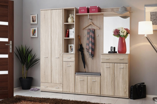 Kledingrek kast gangkapstok design meubels luxe inrichting nieuw rek.