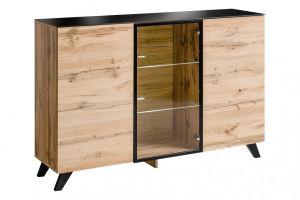 Laden houten design modern dressoir woonkamer inrichting nieuw.