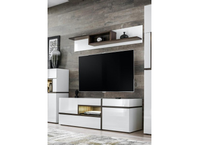 Woonkamer woonwand tv-standaard rek luxe design set modern meubilair nieuw  translated to Dutch is:  Woonkamer woonwand tv-standaard opbergrek luxe design set moderne meubels nieuw