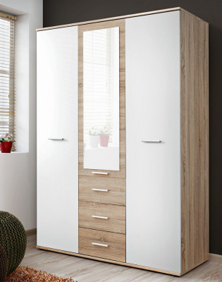 Kledingkast Ontwerp Luxe Kast Modern Stijl Slaapkamer Inrichting Hout