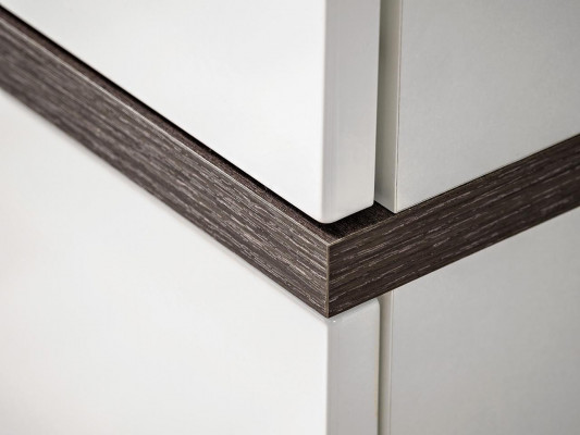 Witte kast in moderne luxe woonkamerdesigner houten meubels nieuw.
