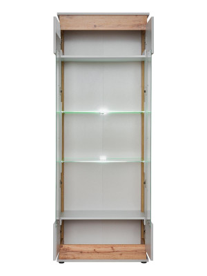 Witte vitrine Luxe woonkamerkasten Houten meubels Nieuwe designmeubels