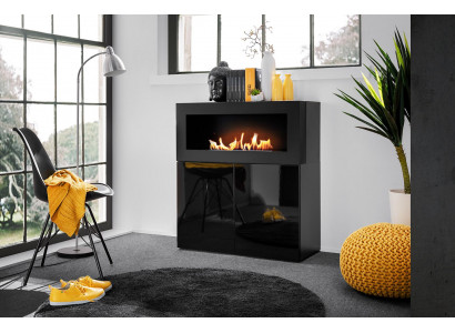 Lade met ingebouwde open haard Moderne designer kast Woonkamer