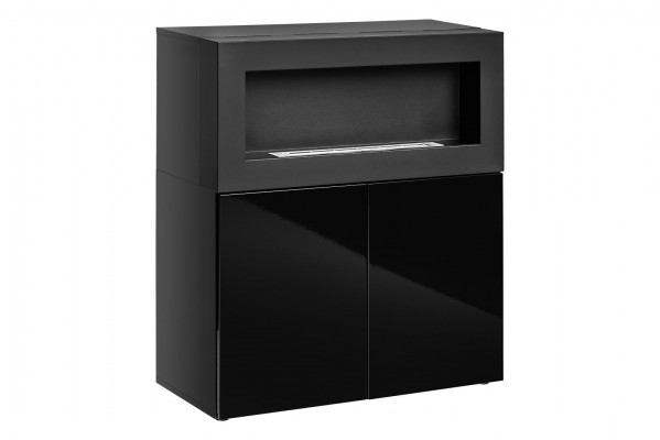 Lade met ingebouwde open haard Moderne designer kast Woonkamer