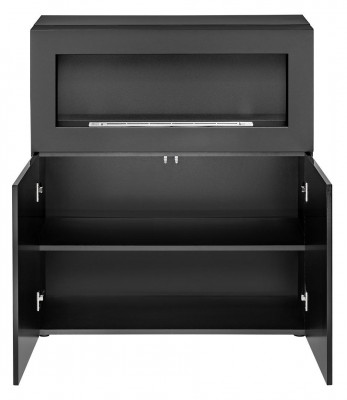 Lade met ingebouwde open haard Moderne designer kast Woonkamer