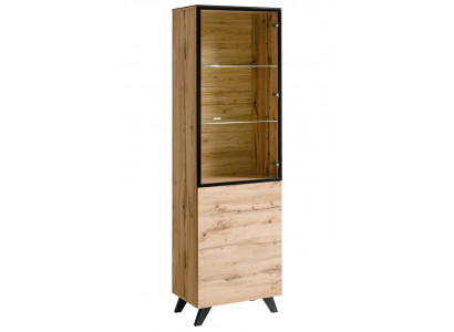 Woonkamer Luxe Vitrine Kast Hout Modern Meubilair Designer Inrichting