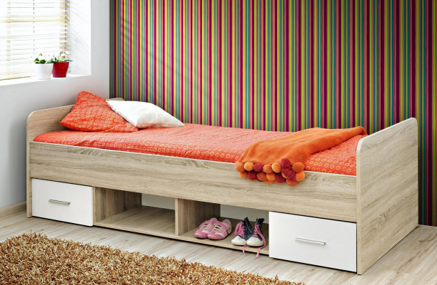 Jongerenbed Jeugdkamer Modern Kinderbed Designer Stijl Bed Kinderkamer Nieuw