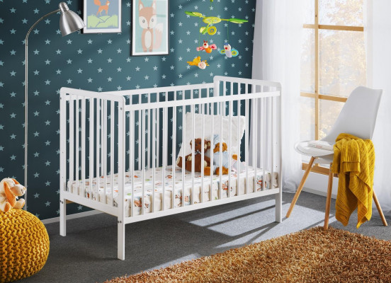 Babybed Slaapkamer Kinderbed Meubels Kinderkamer Ontwerper wit Meubels Nieuw