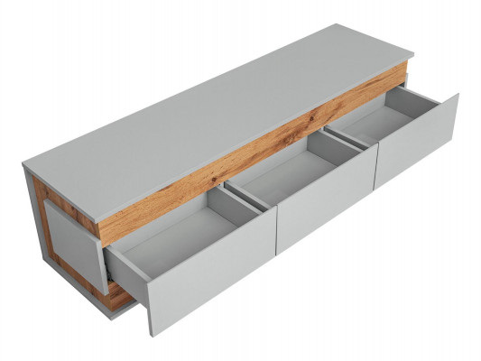Luxe Witte TV-standaard Woonkamer Modern Design Nieuw Houten Meubilair Laag tv-meubel