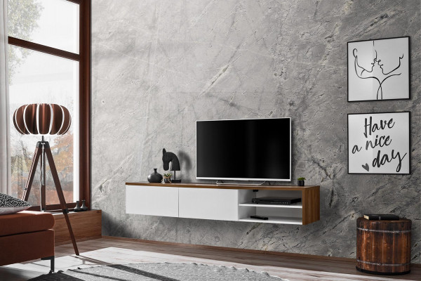 Designer luxe tv-standaard woonkamer hout Lowboard modern nieuw meubilair